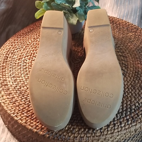 Antelope womens suede/leather wedges - Picture 2 of 4